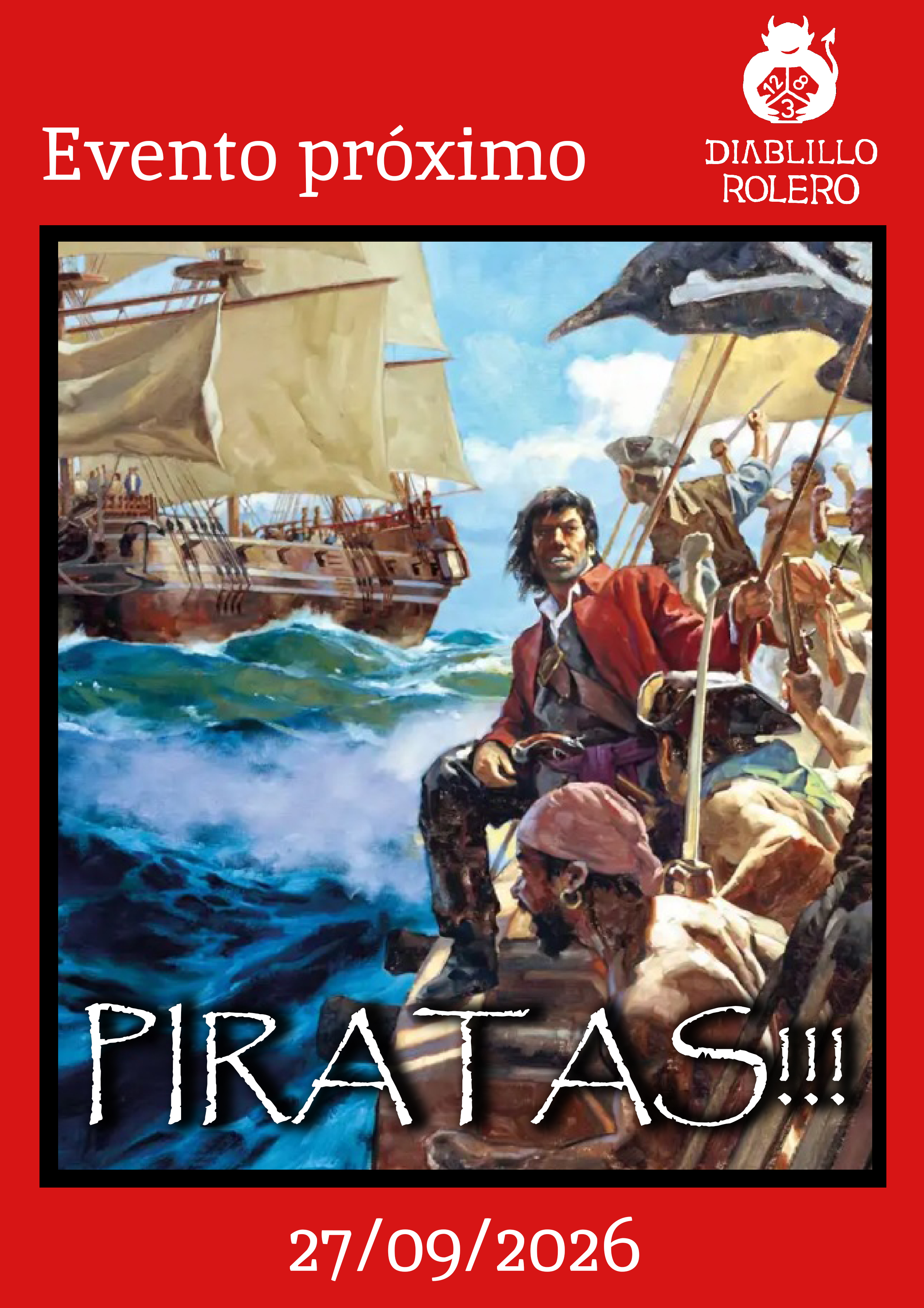 Cartel de Especial abierto - Piratas!!!
