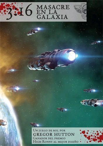 Portada de 3:16 MASACRE EN LA GALAXIA